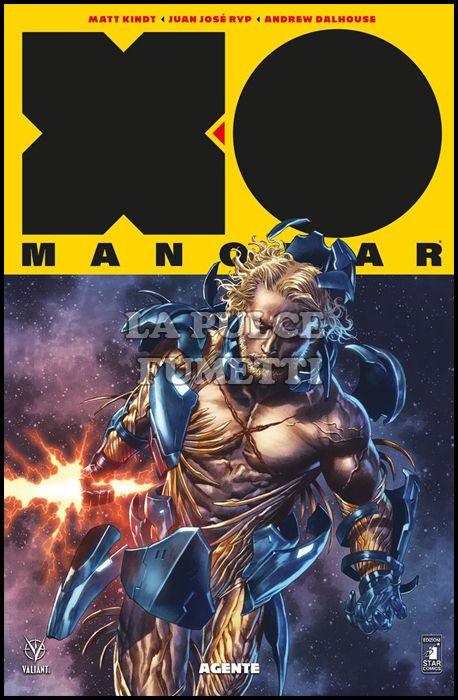 VALIANT #   105 - X-O MANOWAR NUOVA SERIE 6: AGENTE